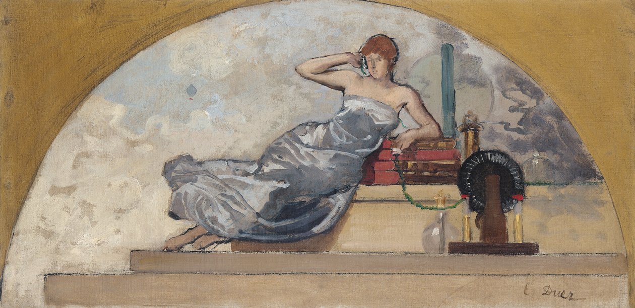 Natuurkunde, 1889 door Ernest Ange Duez