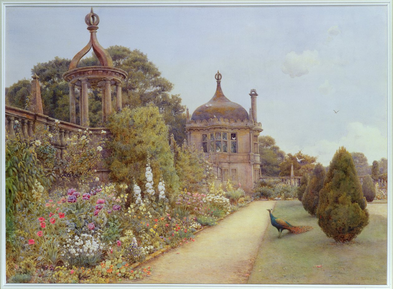 De Tuinen van Montacute, Somerset door Ernest Arthur Rowe