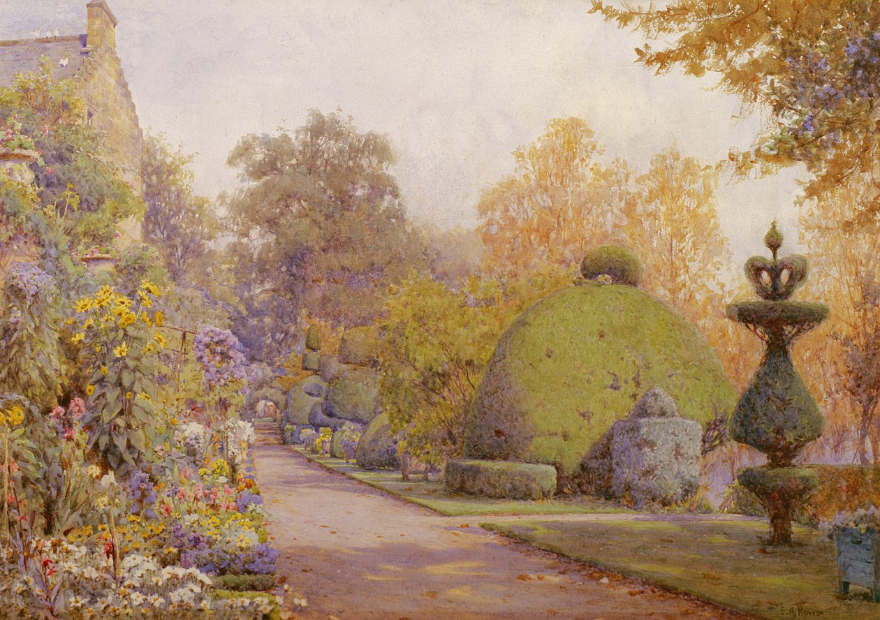 De Taxuslaan, Barncluith, Strathclyde door Ernest Arthur Rowe