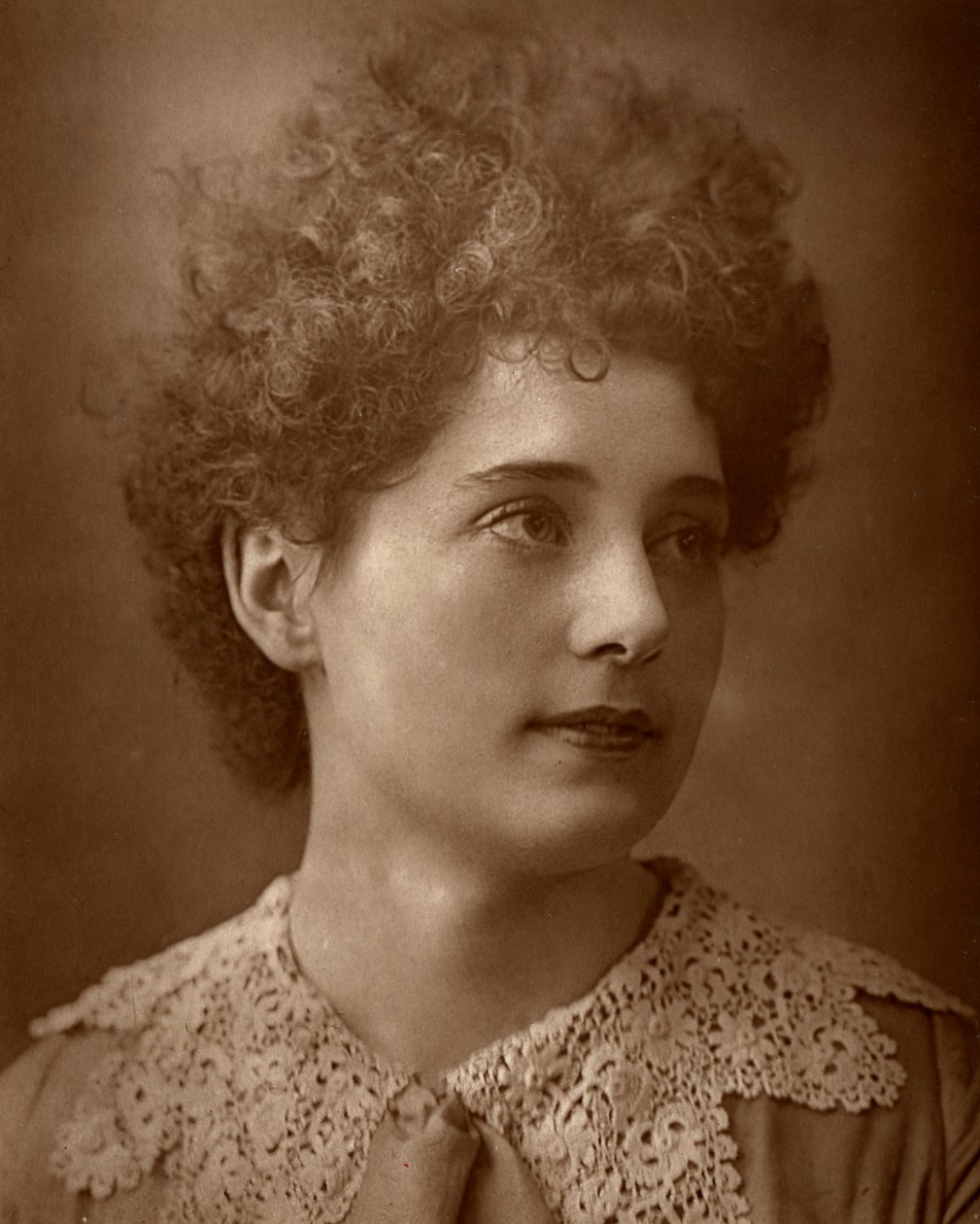 Blanche Horlock, Britse actrice, 1887 door Ernest Barraud