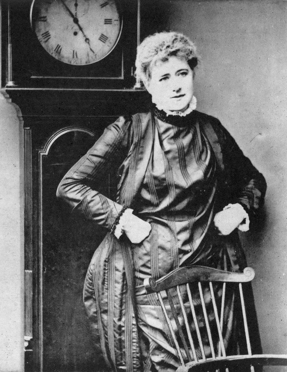 Ellen Terry, Britse actrice, 1887 door Ernest Barraud