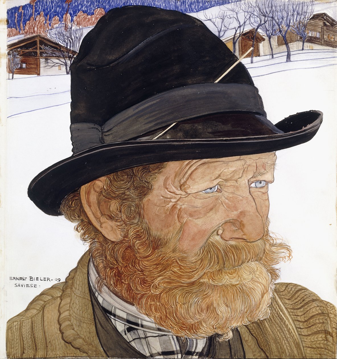 Man uit Saviese door Ernest Bieler