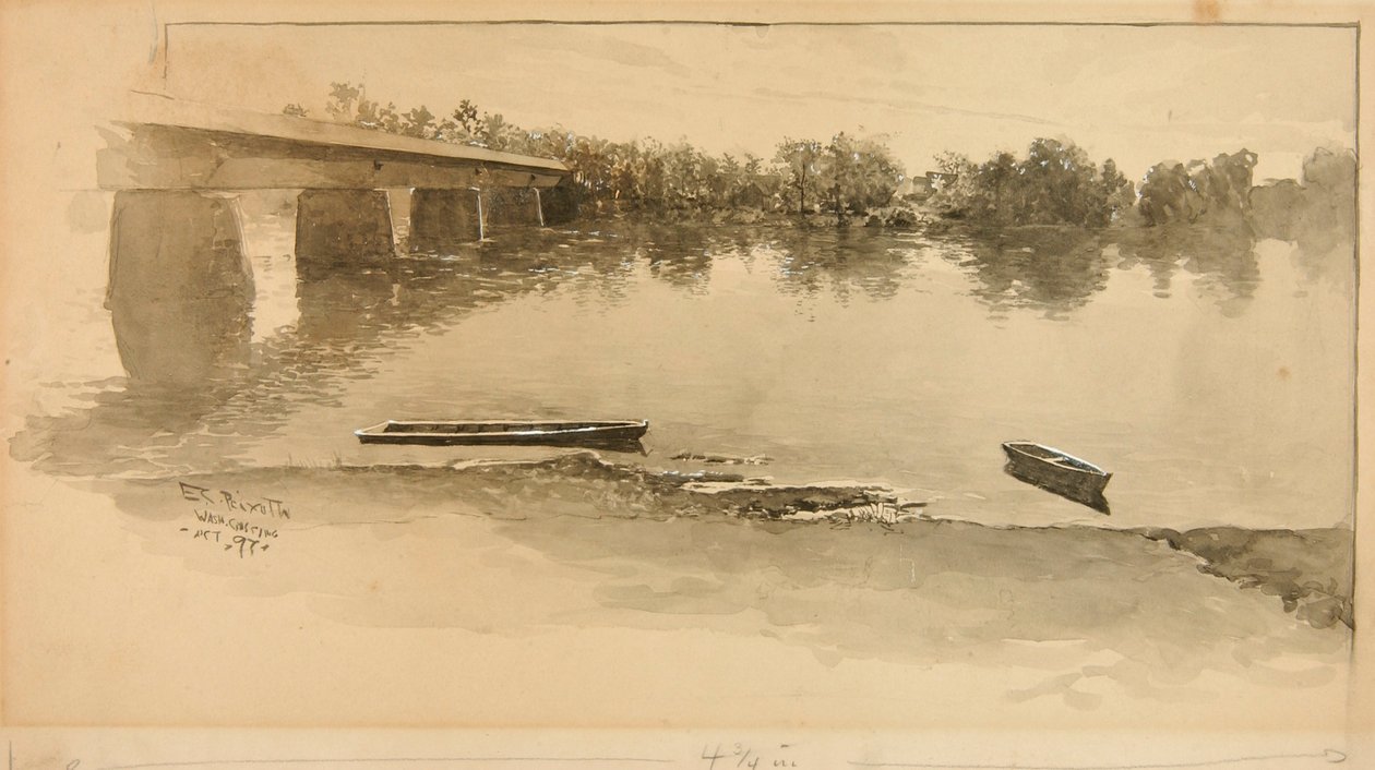 Oversteekplaats Washington door Ernest C. Peixotto