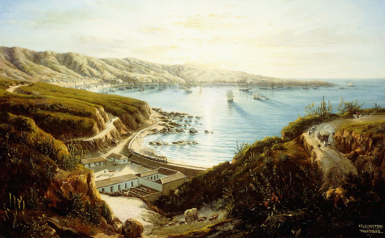 Valparaiso door Ernest Charton