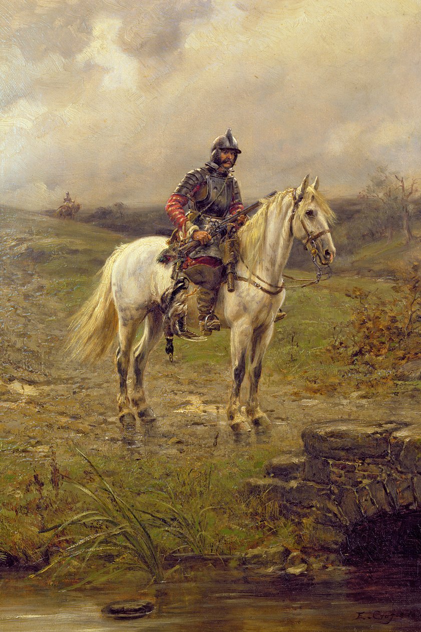 Onbekend schilderij door Ernest Crofts