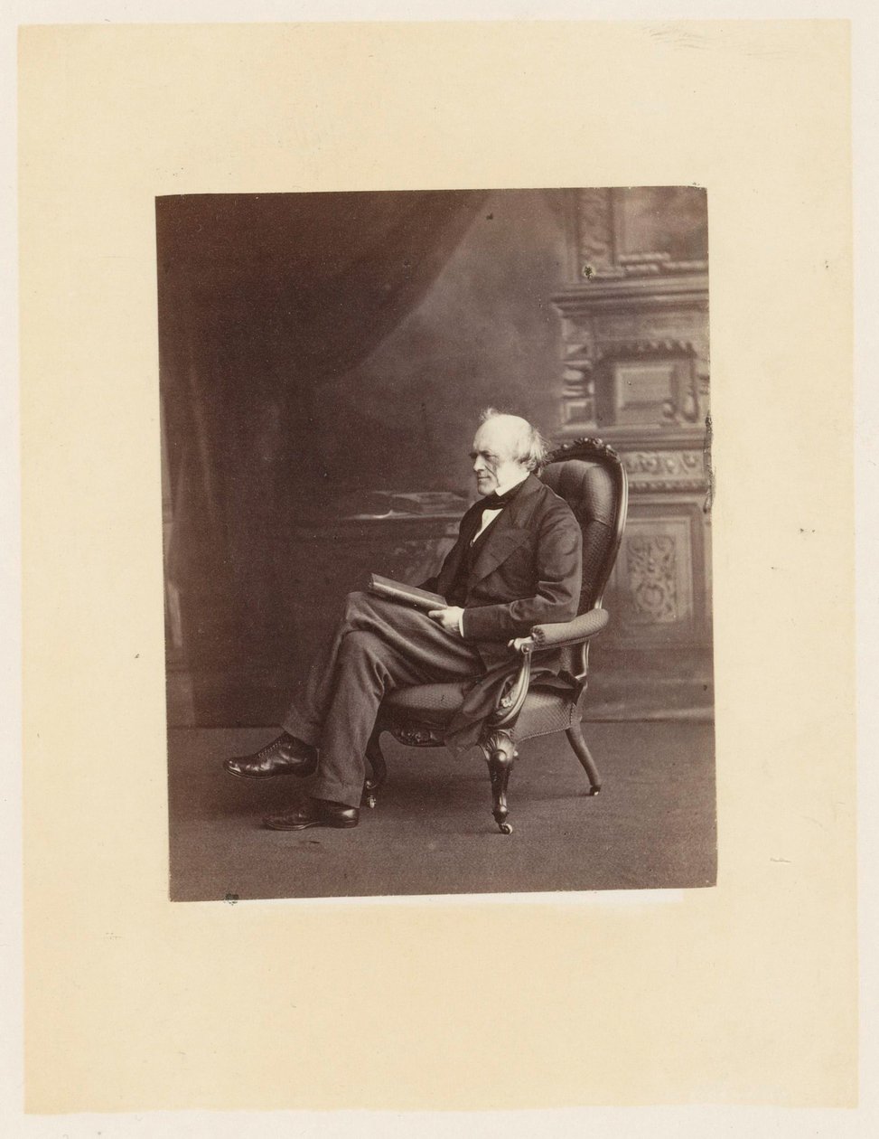 Charles Lyell, ca. 1863 door Ernest Edwards