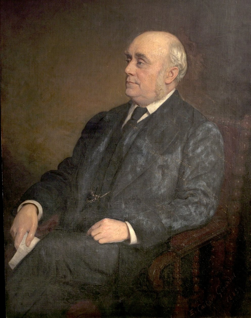 Mr Joseph Pettifor, 1885 door Ernest Gustave Girardot