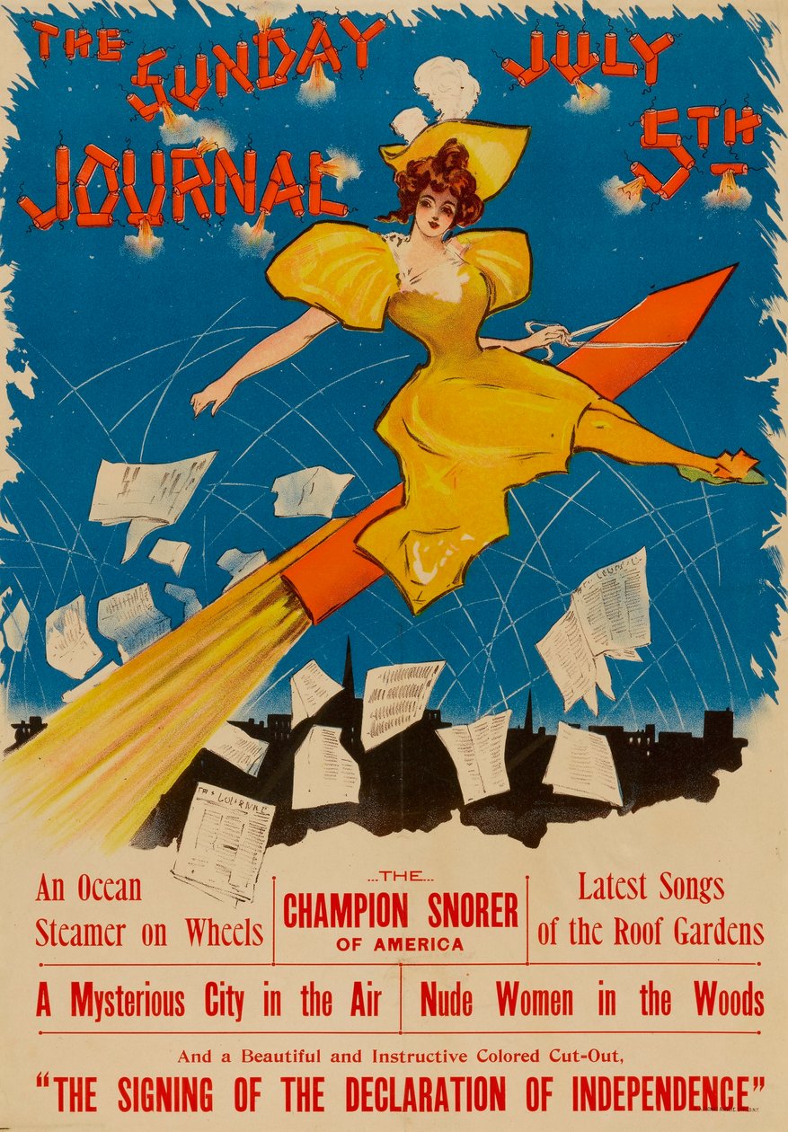 The Sunday Journal, 5 juli 1896 door Ernest Haskell