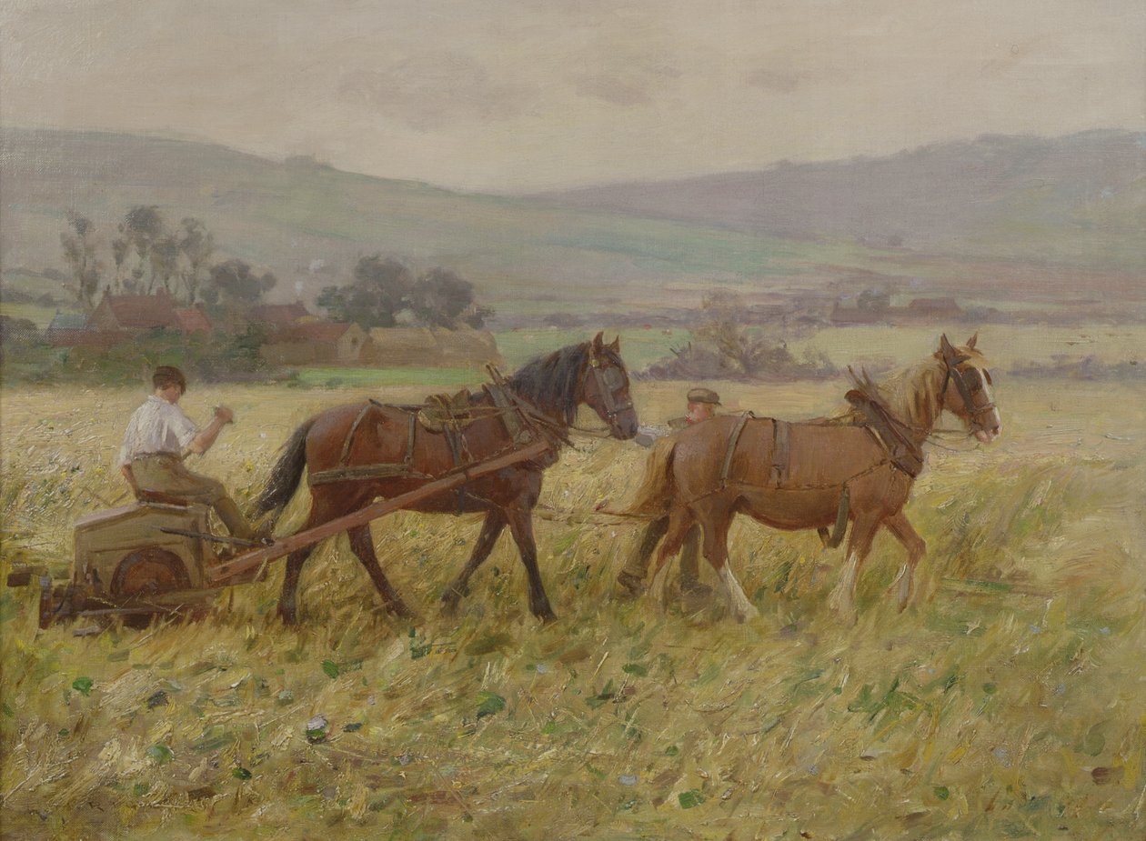 Het Oogstteam door Ernest Higgins Rigg