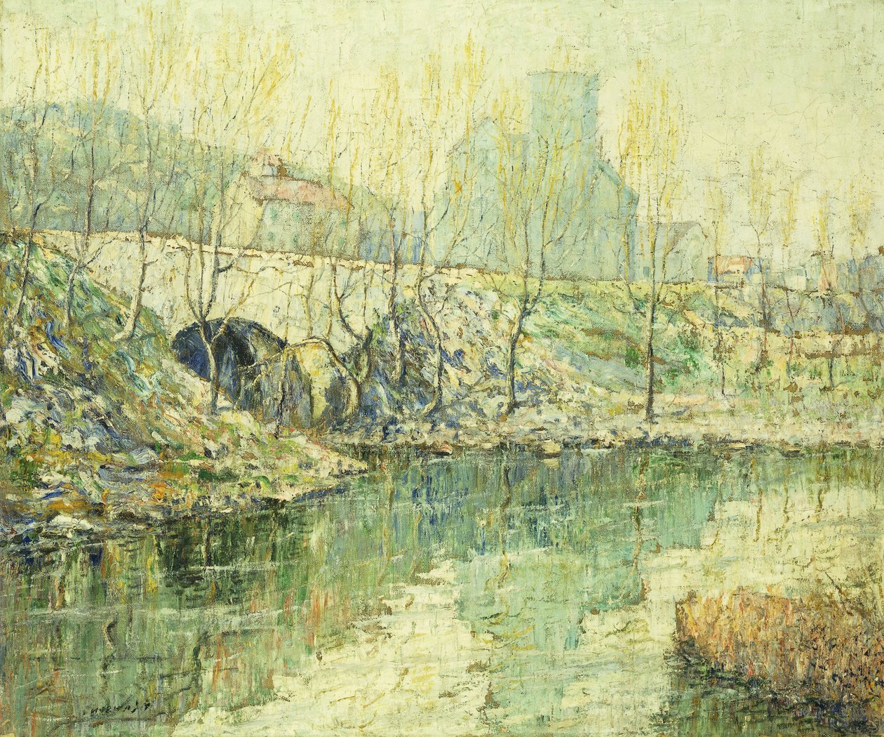Vroege Lente door Ernest Lawson