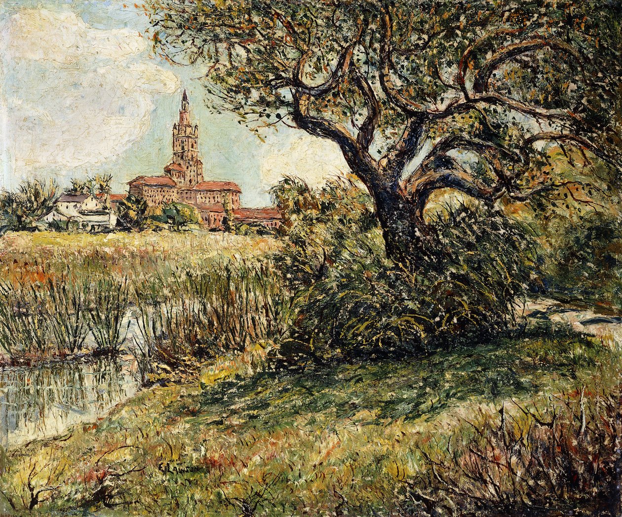 Het Biltmore Hotel door Ernest Lawson