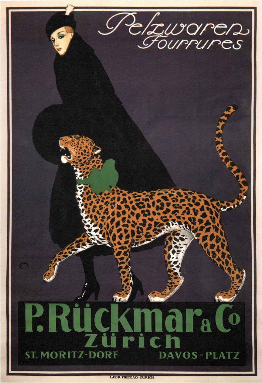 Bontwaren P. Rückmar & Co, c. 1910 door Ernest Montaut