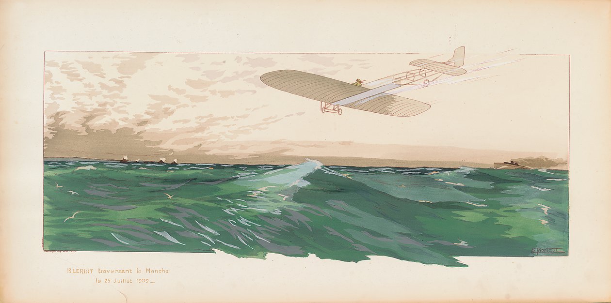 Louis Blériot door Ernest Montaut