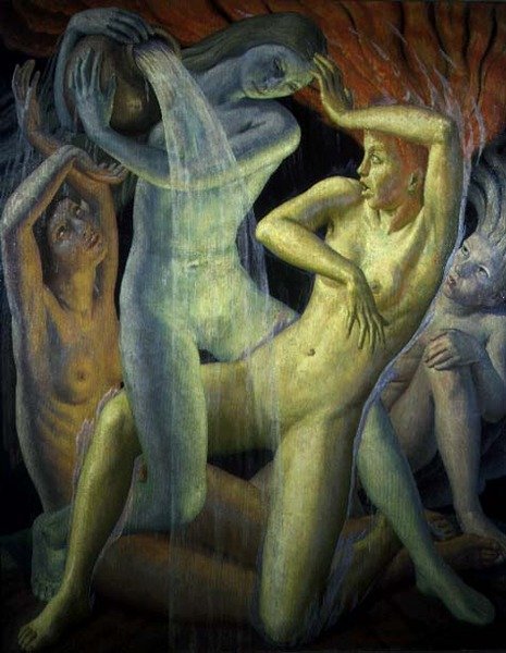 De vier elementen door Ernest Procter