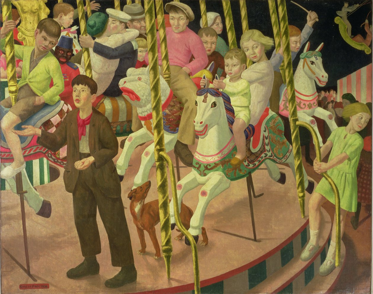 De Draaimolen, 1924 door Ernest Procter