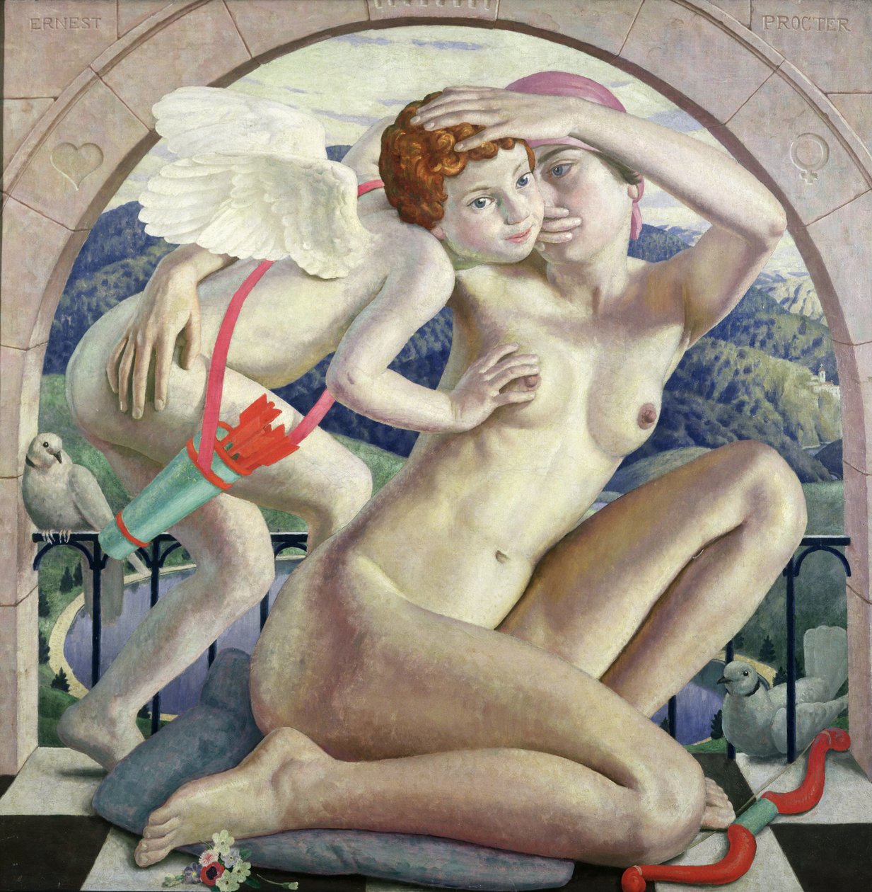 De ondeugende jongen door Ernest Procter