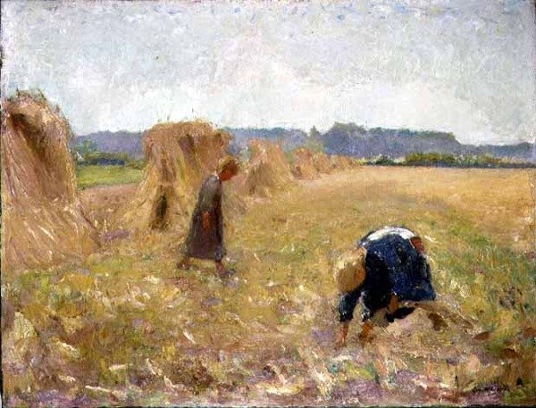 De Oogst, c.1929 door Ernest Welvaert