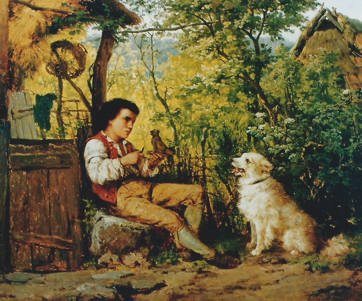 1858-Een ontluikende Michelangelo, Galerij Paffrath door Ernst Bosch