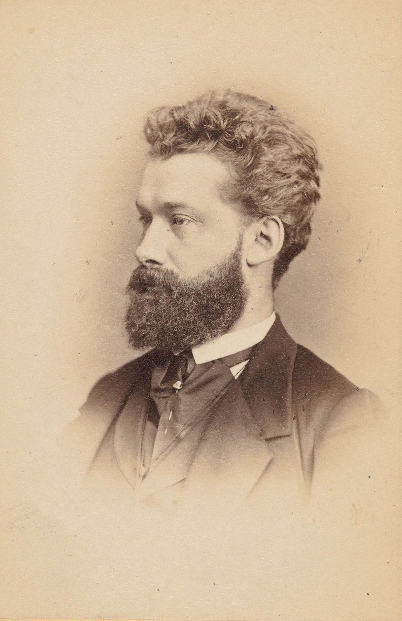 Franz Heyerheim, 1860s door Ernst Milster