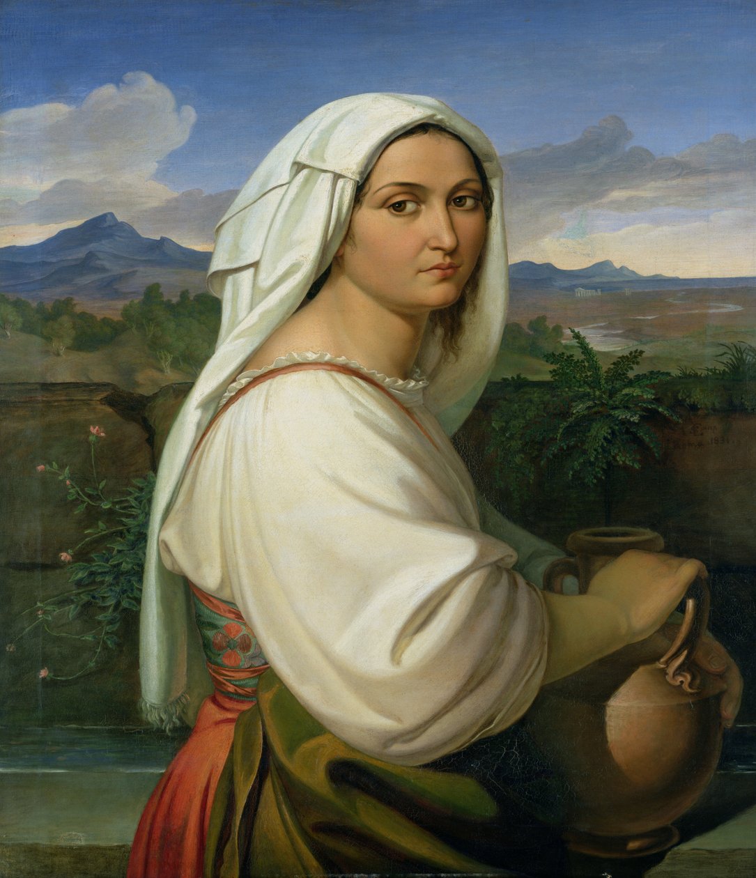 Een Albanees, 1831 door Erwin Speckter