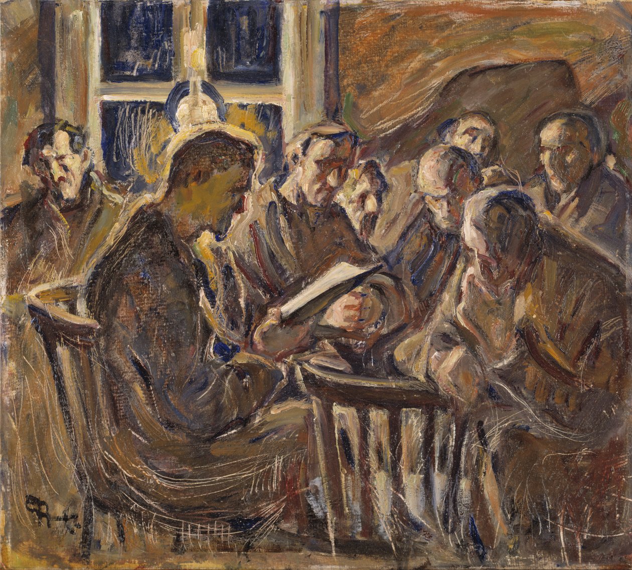 De ontmoeting, 1929 door Ester Almqvist