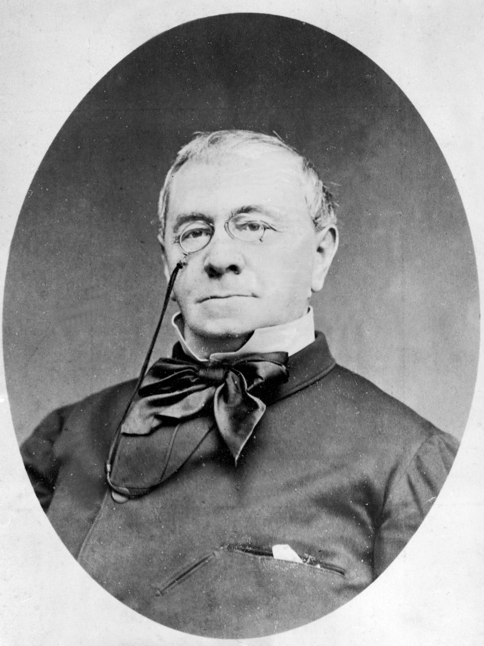 Etienne de Girardin (1806-81) c.1860 door Etienne Carjat