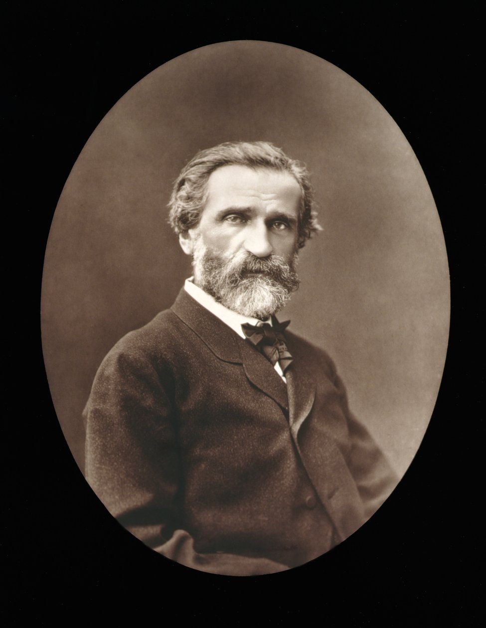 Giuseppe Verdi (1813-1901) uit 