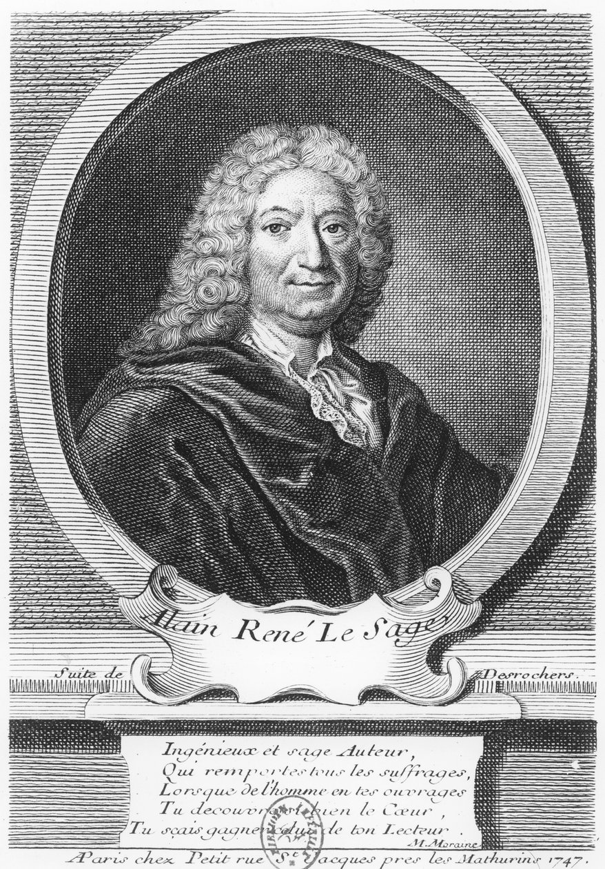 Alain René Lesage door Etienne Jehandier Desrochers