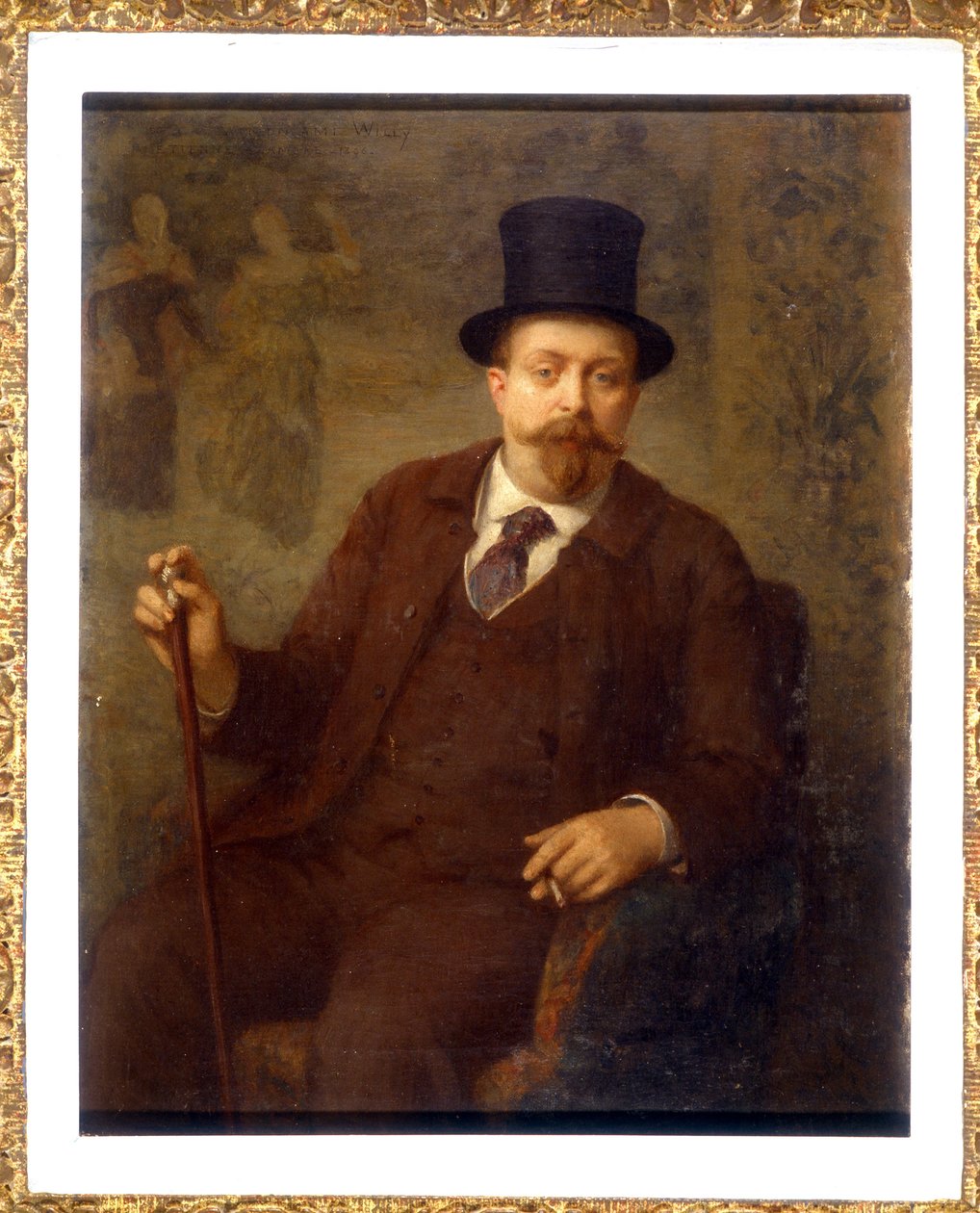 Portret van Willy (Henry Gauthier-Villars) door Etienne Azambre