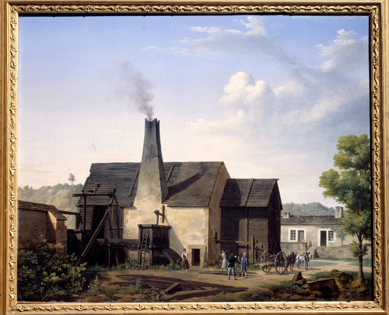 De smederijen in Chatillon sur Seine door Etienne Bouhot