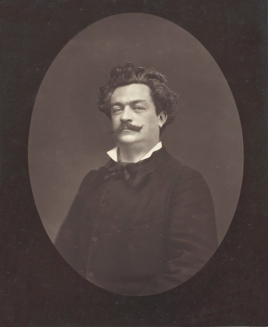 André Gill Franse karikaturist, 1840-1885, ca. 1876 door Etienne Carjat