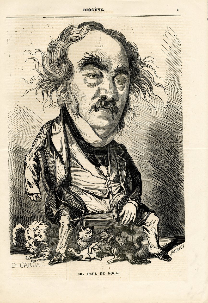Diogene door Etienne Carjat