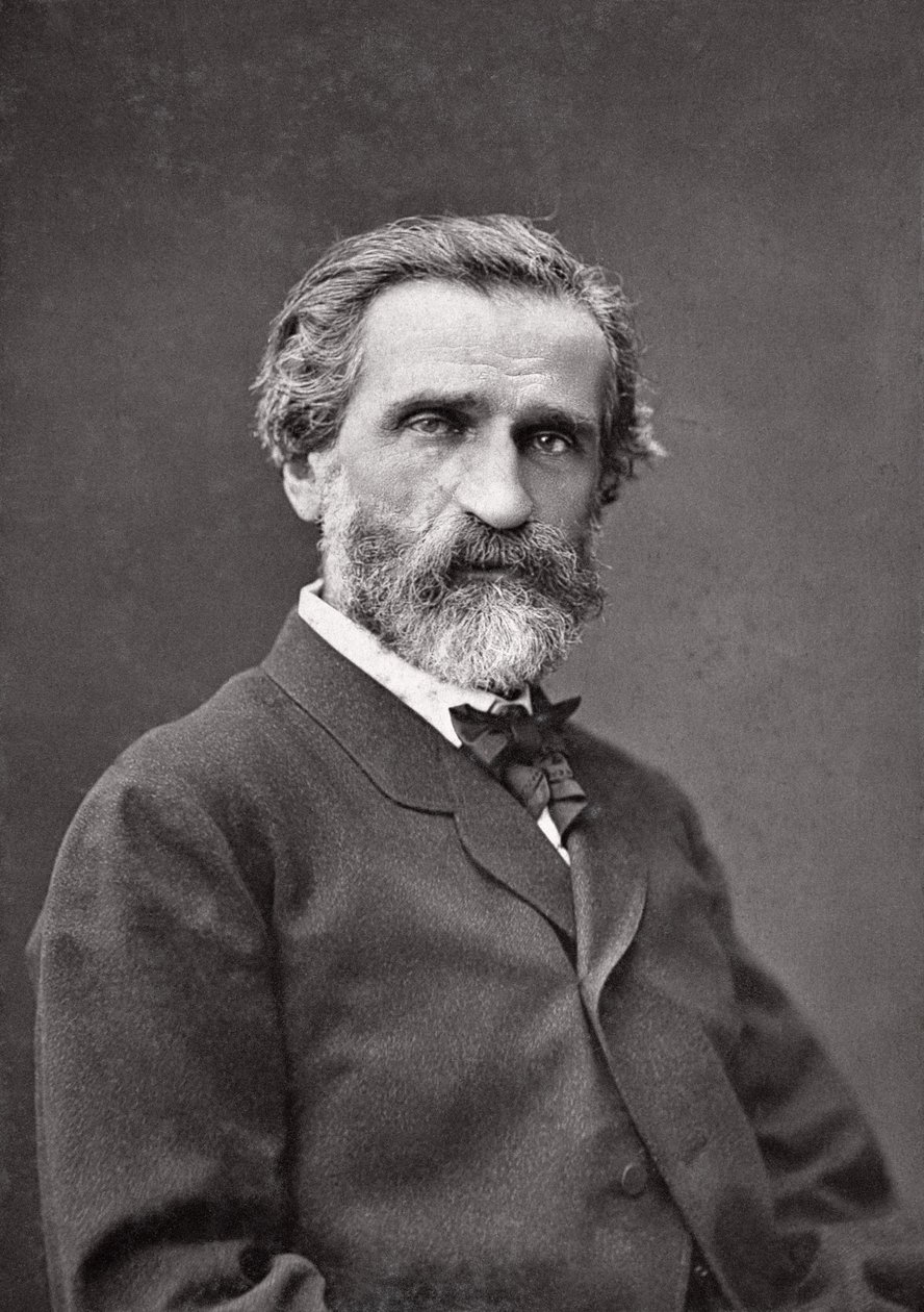 Giuseppe Verdi, 1877 door Etienne Carjat