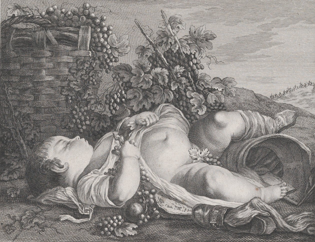 Herfst, 1766-1812 door Etienne Claude Voysard