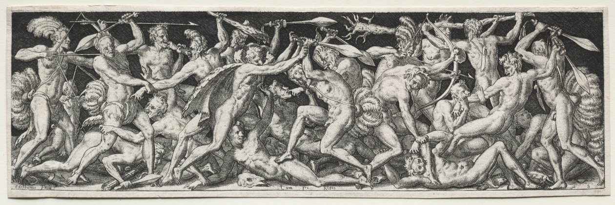 Gevechten en triomfen door Etienne Delaune