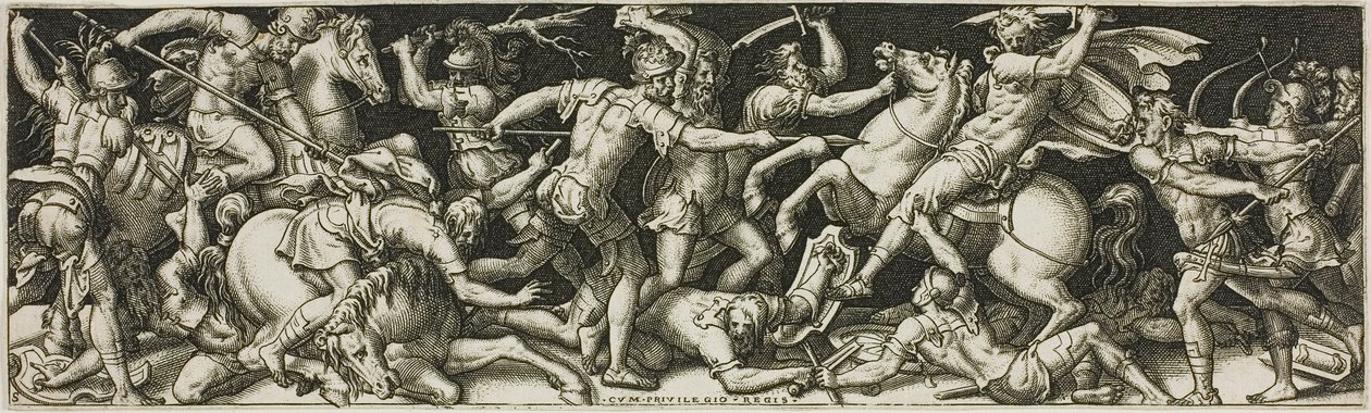 Strijd en triomf door Etienne Delaune