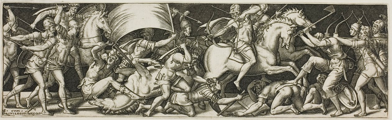 Strijd en triomf door Etienne Delaune