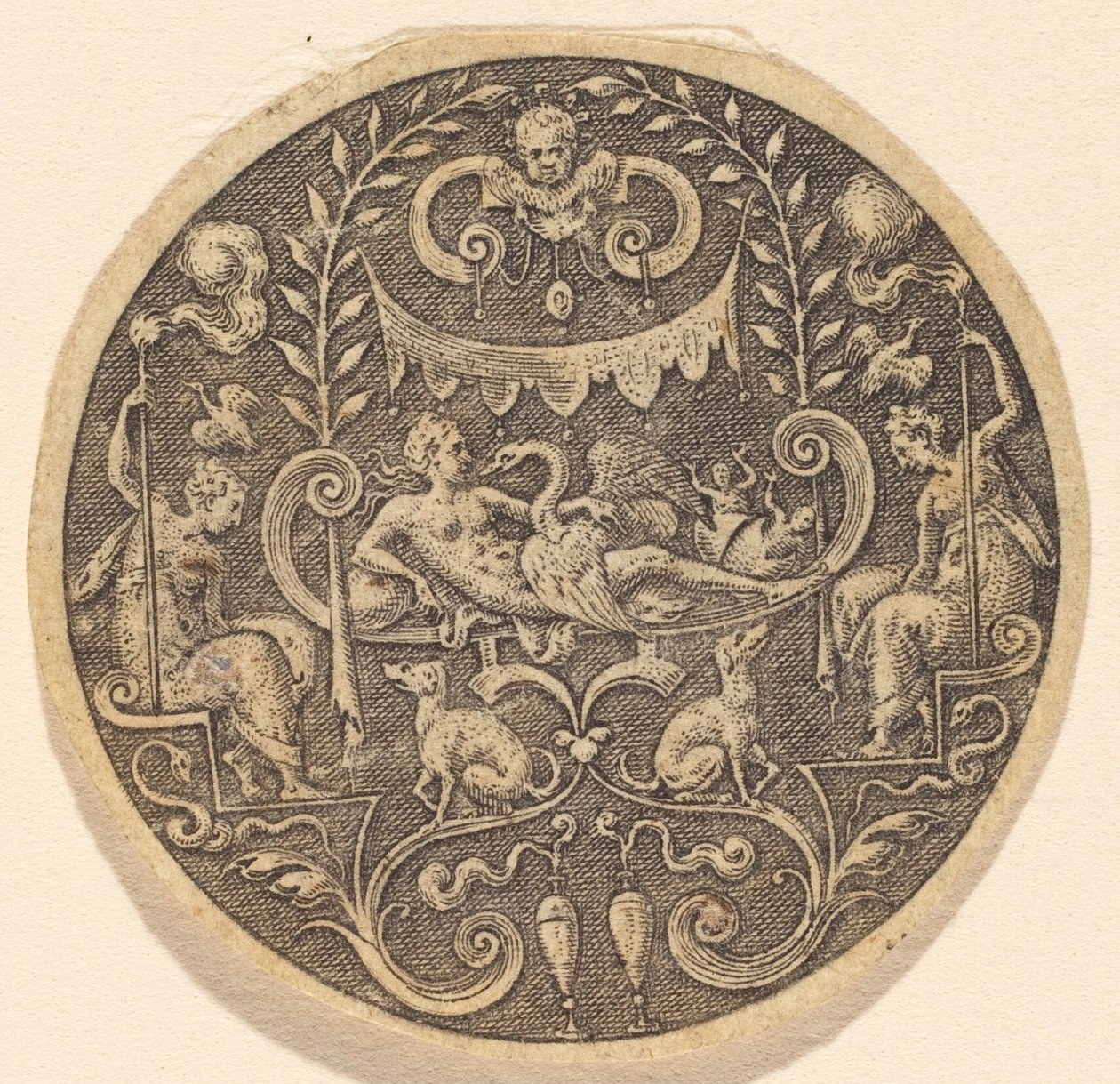 Leda door Etienne Delaune