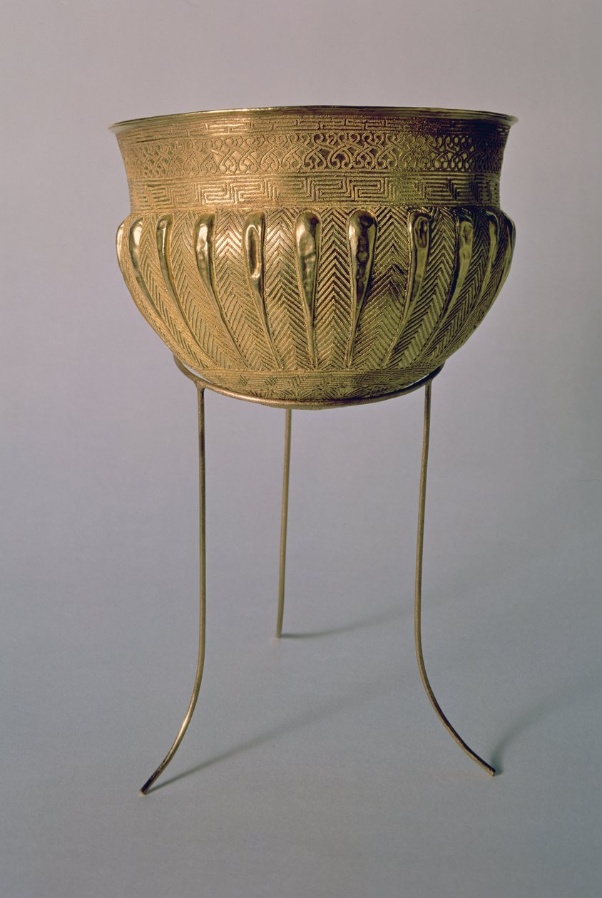 Kom, uit Palestrina (goud) door Etruscan