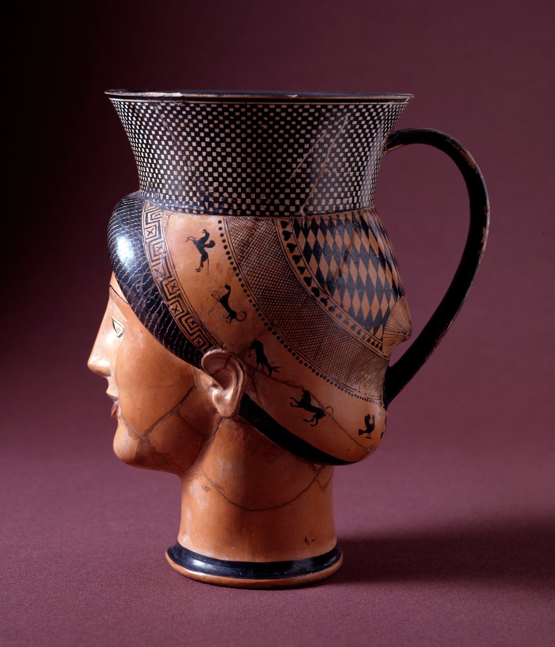 Etruskische beschaving: kleivaas door Etruscan