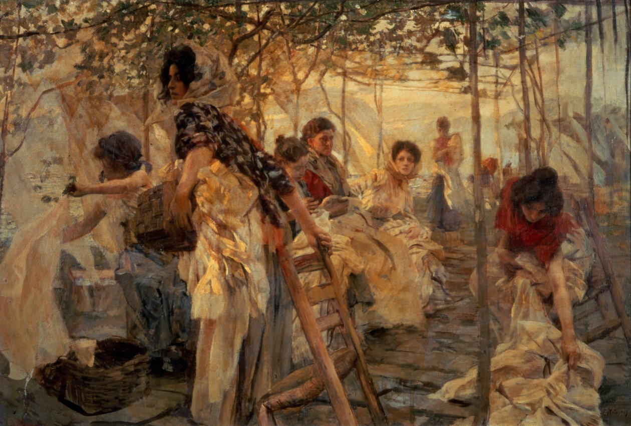 Wasseressen door Ettore Tito
