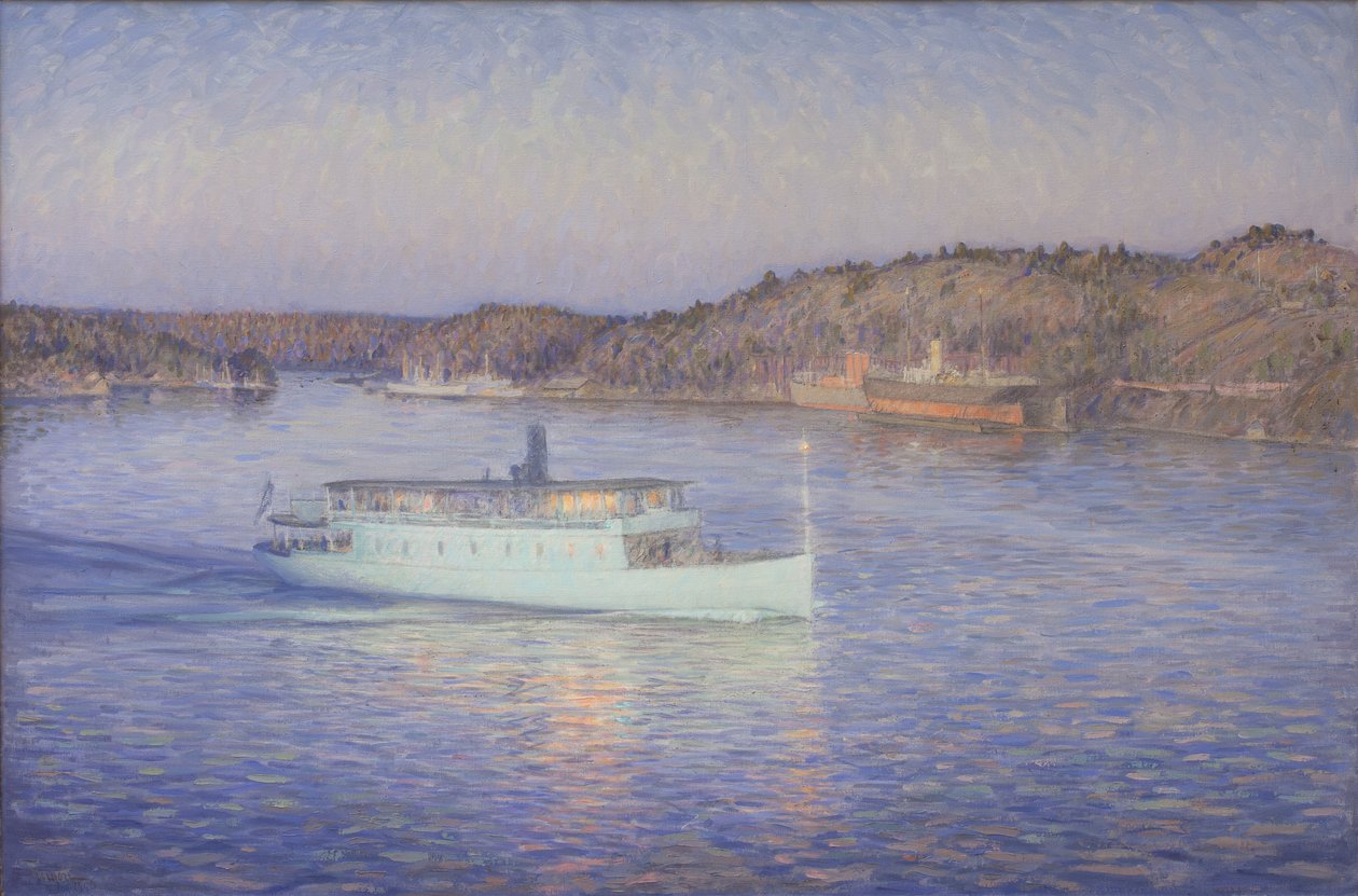 De witte boot door Eugen