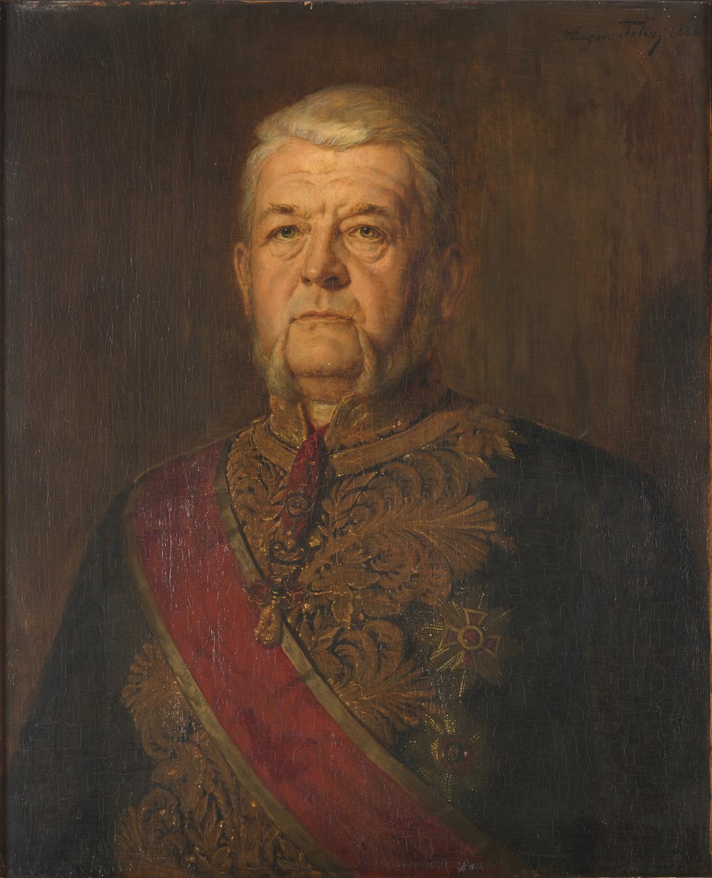 Adolf Fürst Auersperg door Eugen Felix