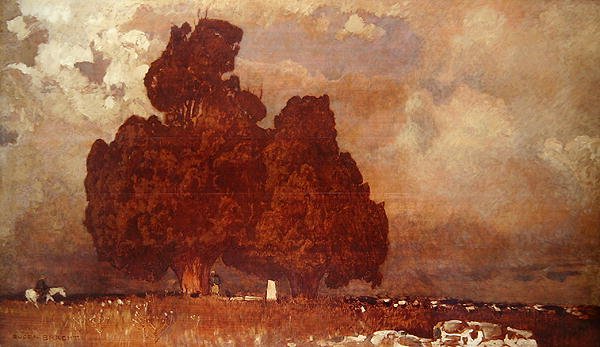 Het Graf van Hannibal door Eugen Felix Prosper Bracht