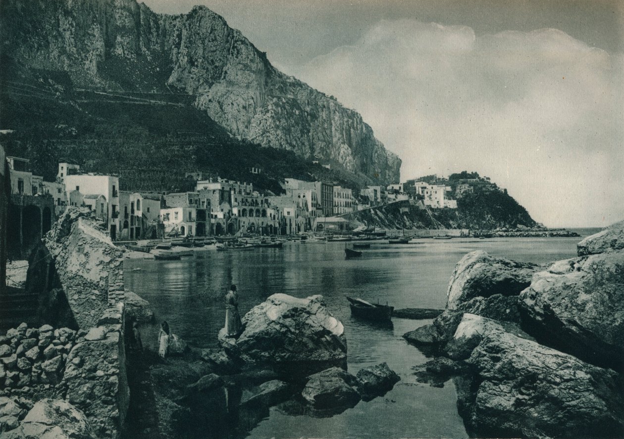 Marina Grande, Capri, Italië, 1927 door Eugen Poppel