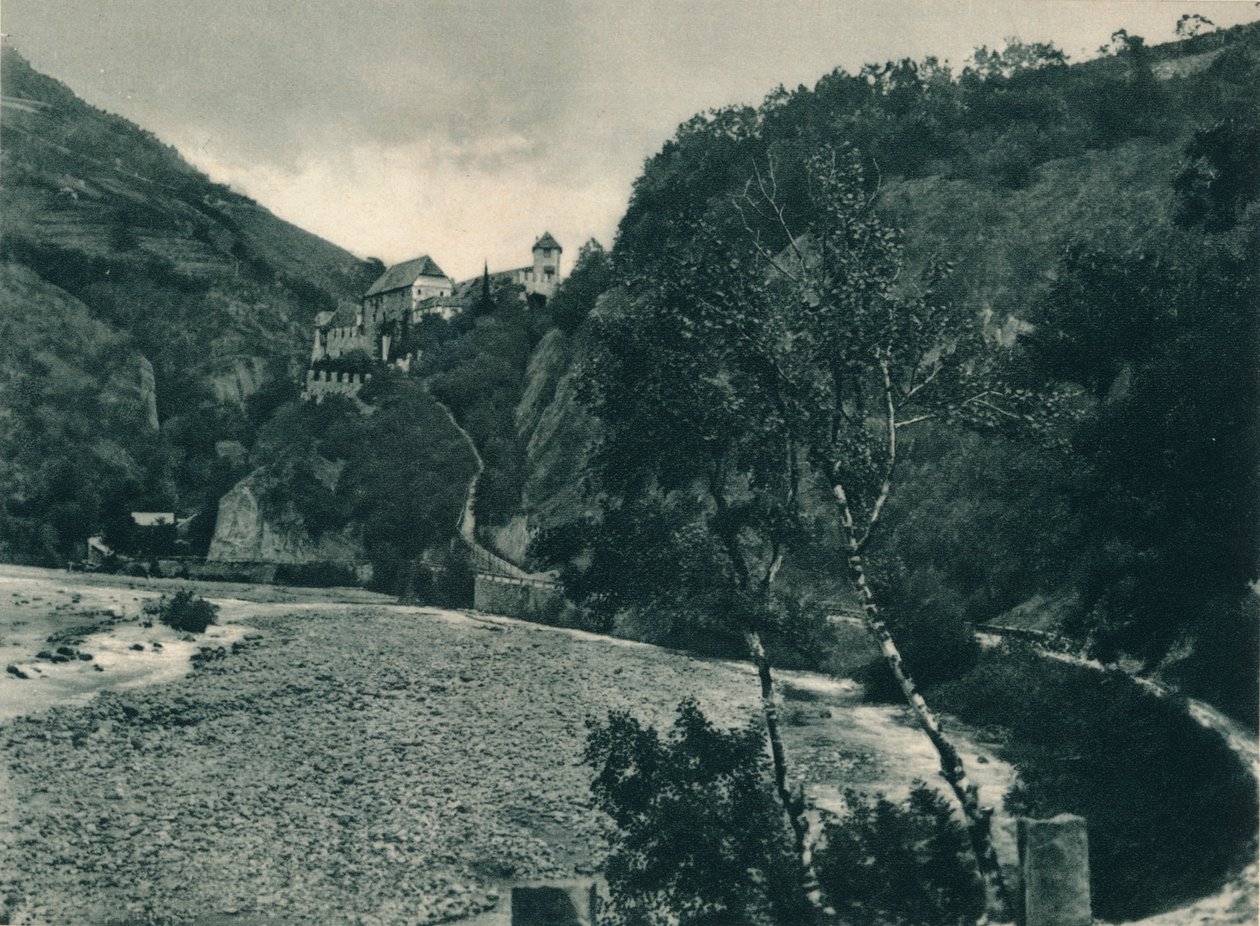 Kasteel Runkelstein, Bolzano, Zuid-Tirol, Italië, 1927 door Eugen Poppel