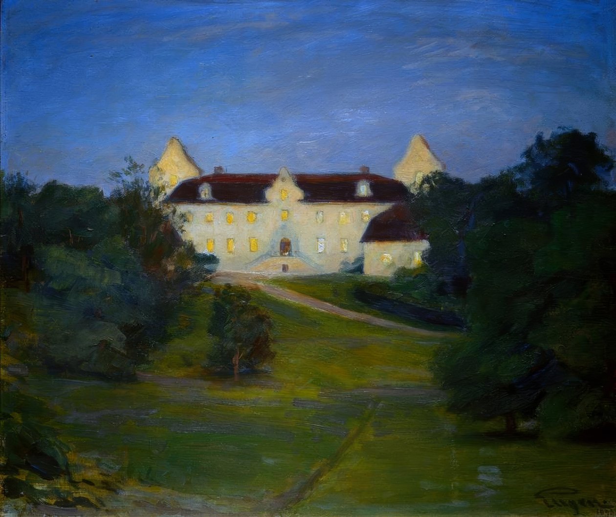 Glimmend raam door Eugen Prinz von Schweden