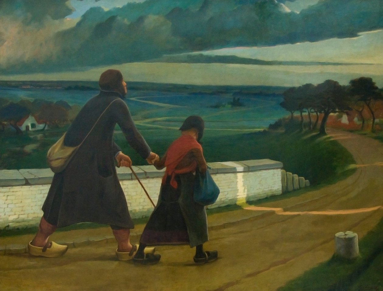 De Blinden door Eugene Laermans