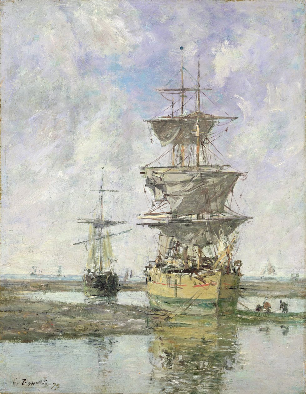 Het Grote Schip door Eugene Louis Boudin