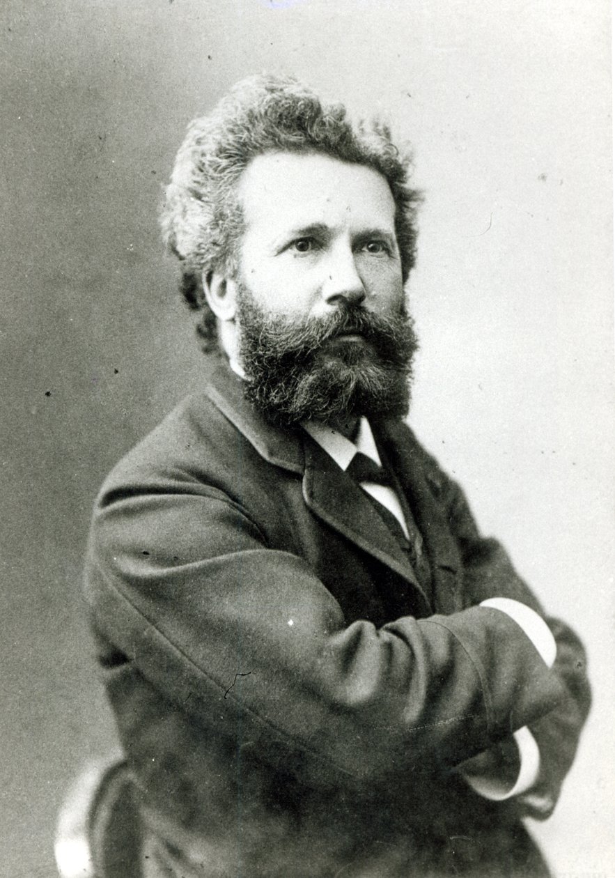 Camille Flammarion (1842-1925) door Eugene Pirou